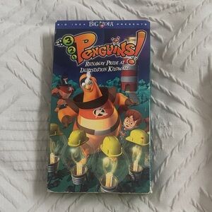 3-2-1 Penguins! Runaway Pride VHS Tape